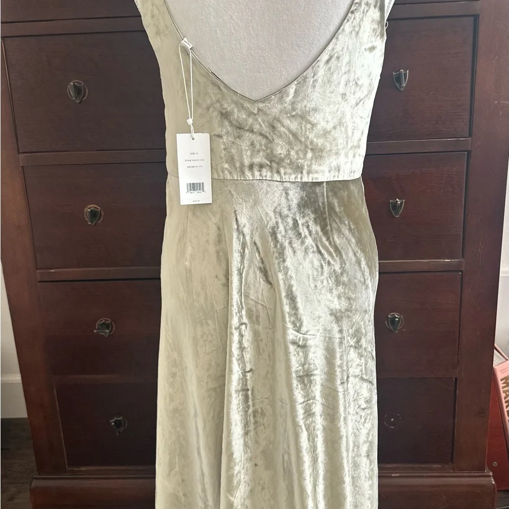 Vince Metallic Midi Dress - Picture 4 of 10